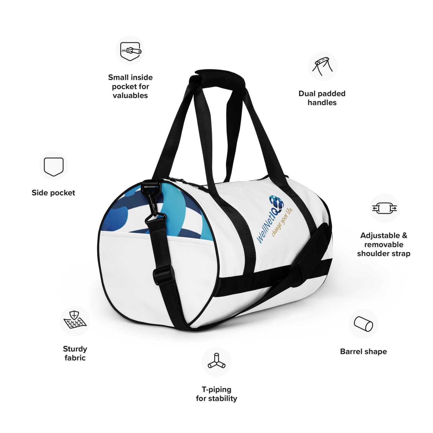 WellNetIQ Fitnesstasche