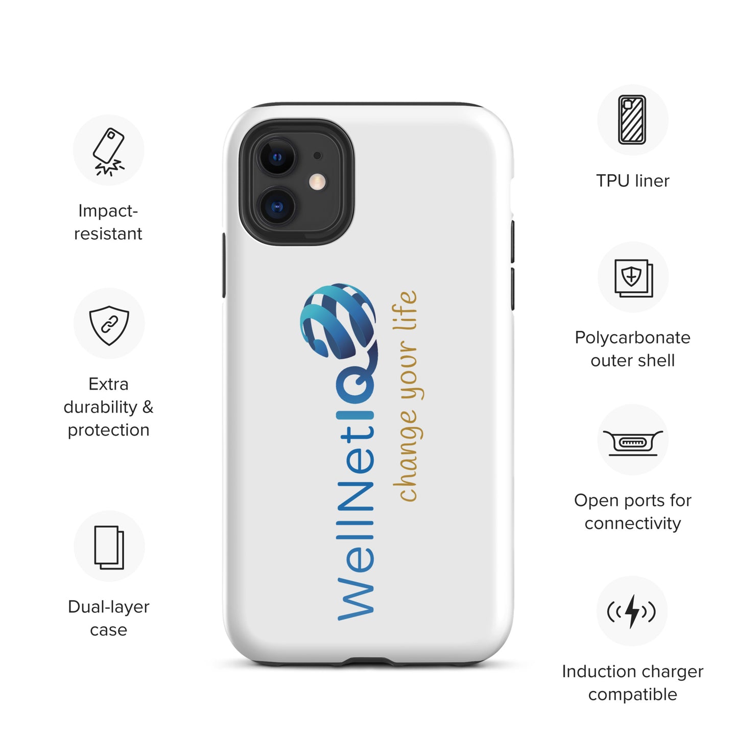 Hardcase iPhone® WellNetIQ