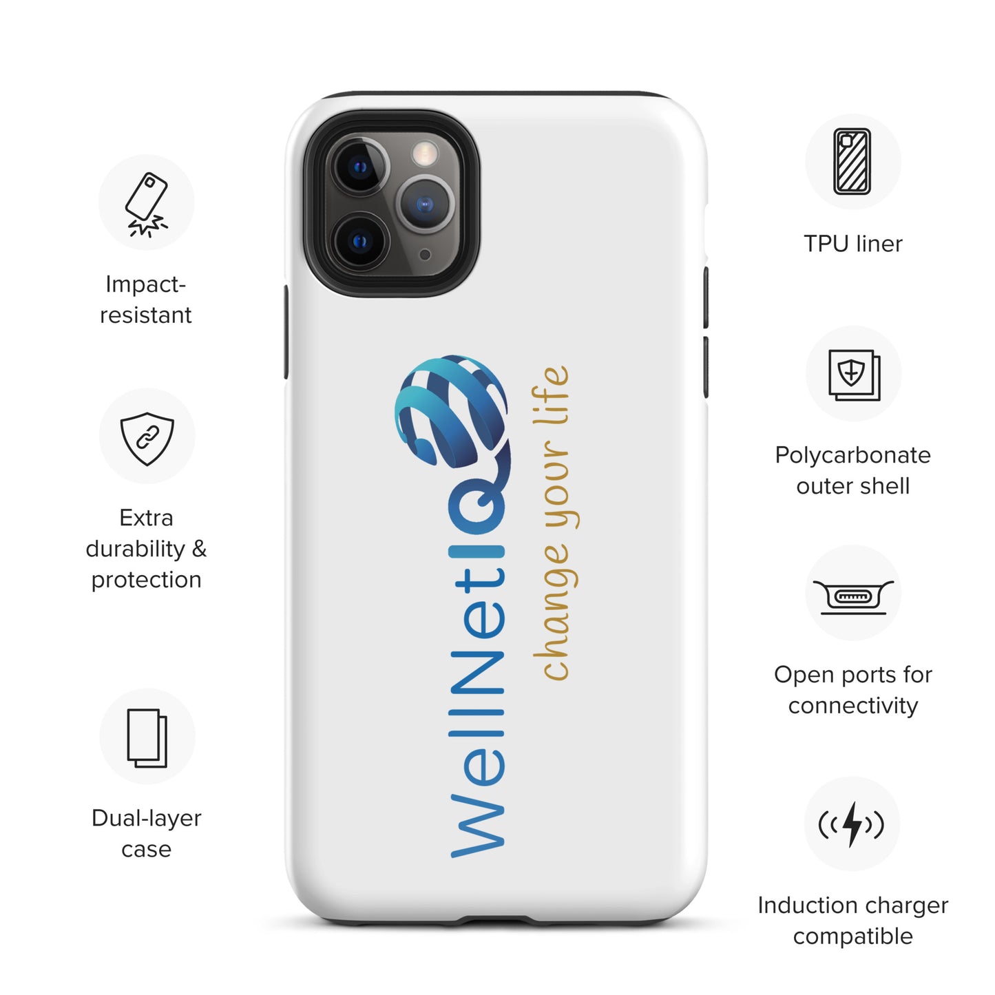 Hardcase iPhone® WellNetIQ