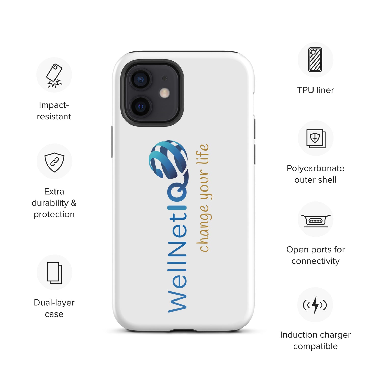 Hardcase iPhone® WellNetIQ