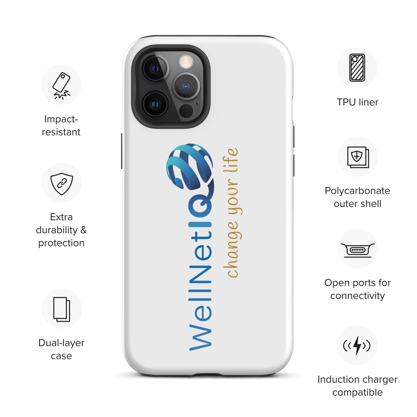 Hardcase iPhone® WellNetIQ