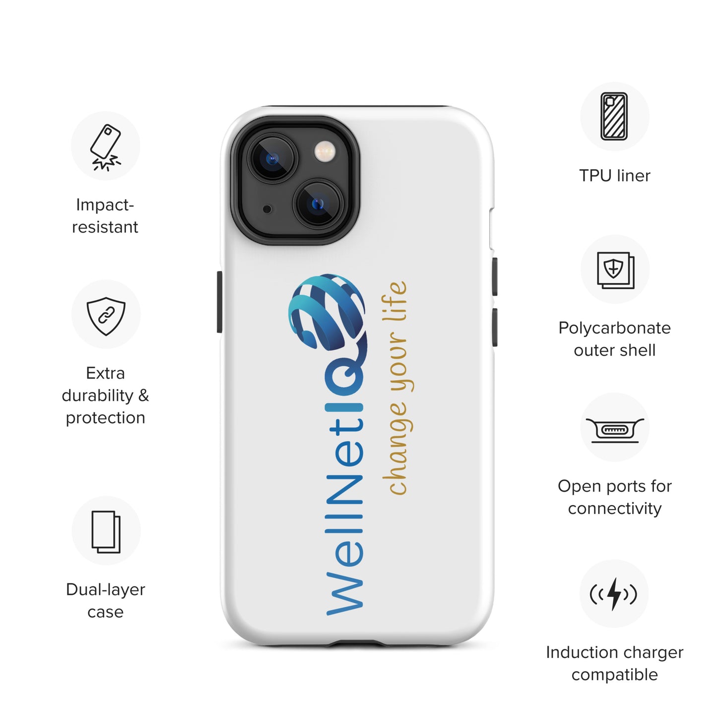 Hardcase iPhone® WellNetIQ