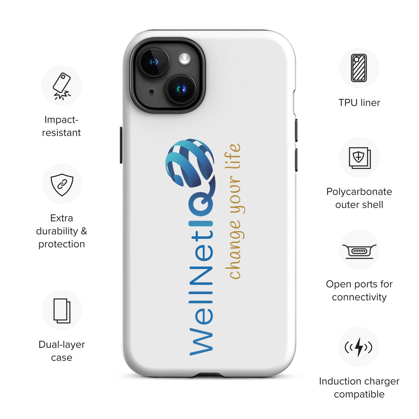Hardcase iPhone® WellNetIQ