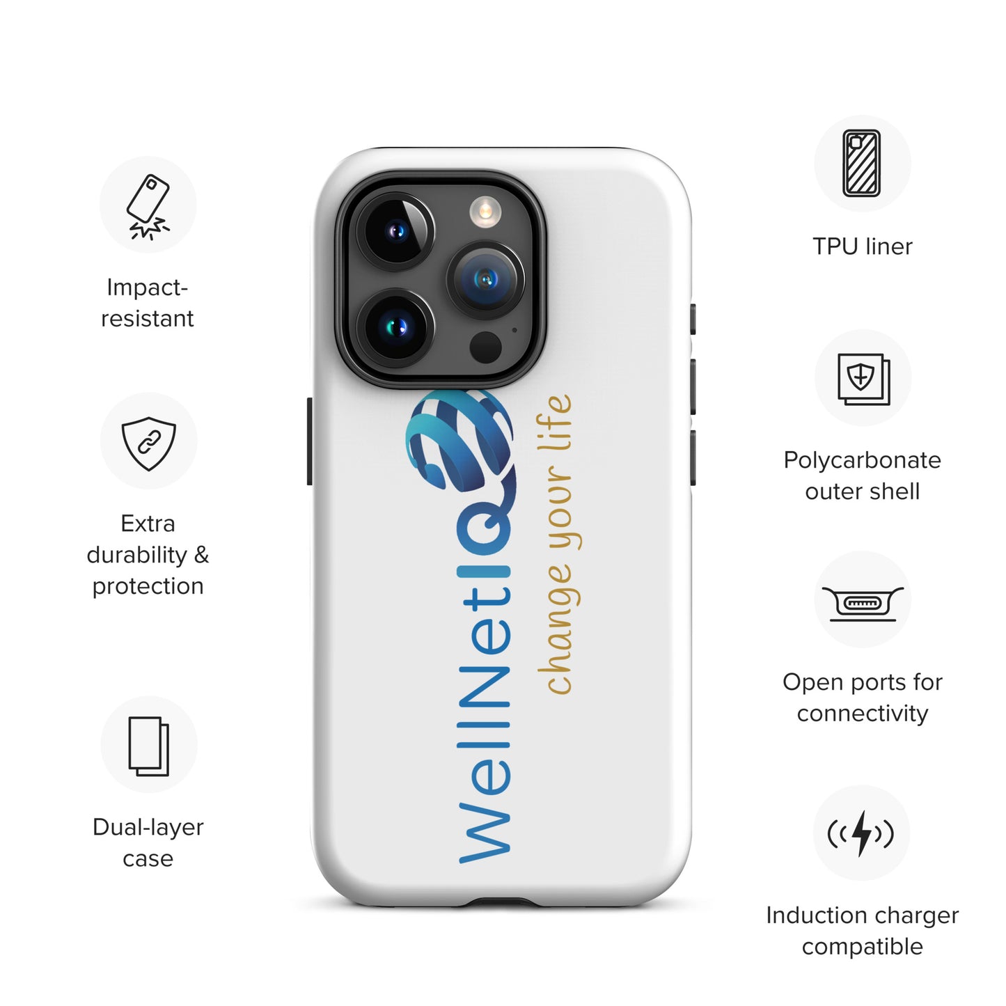 Hardcase iPhone® WellNetIQ