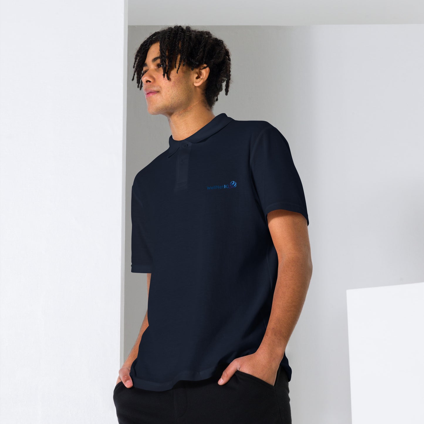 WellNetIQ Piqué-Poloshirt unisex