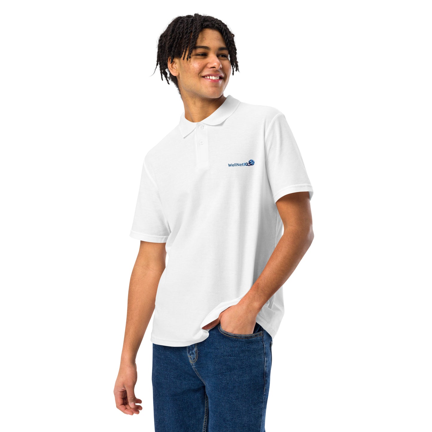 WellNetIQ Piqué-Poloshirt unisex