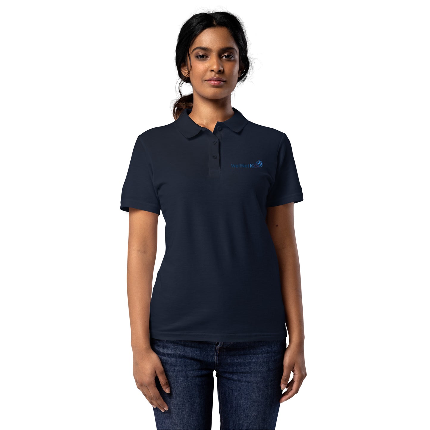 WellNetIQ Poloshirt für Damen