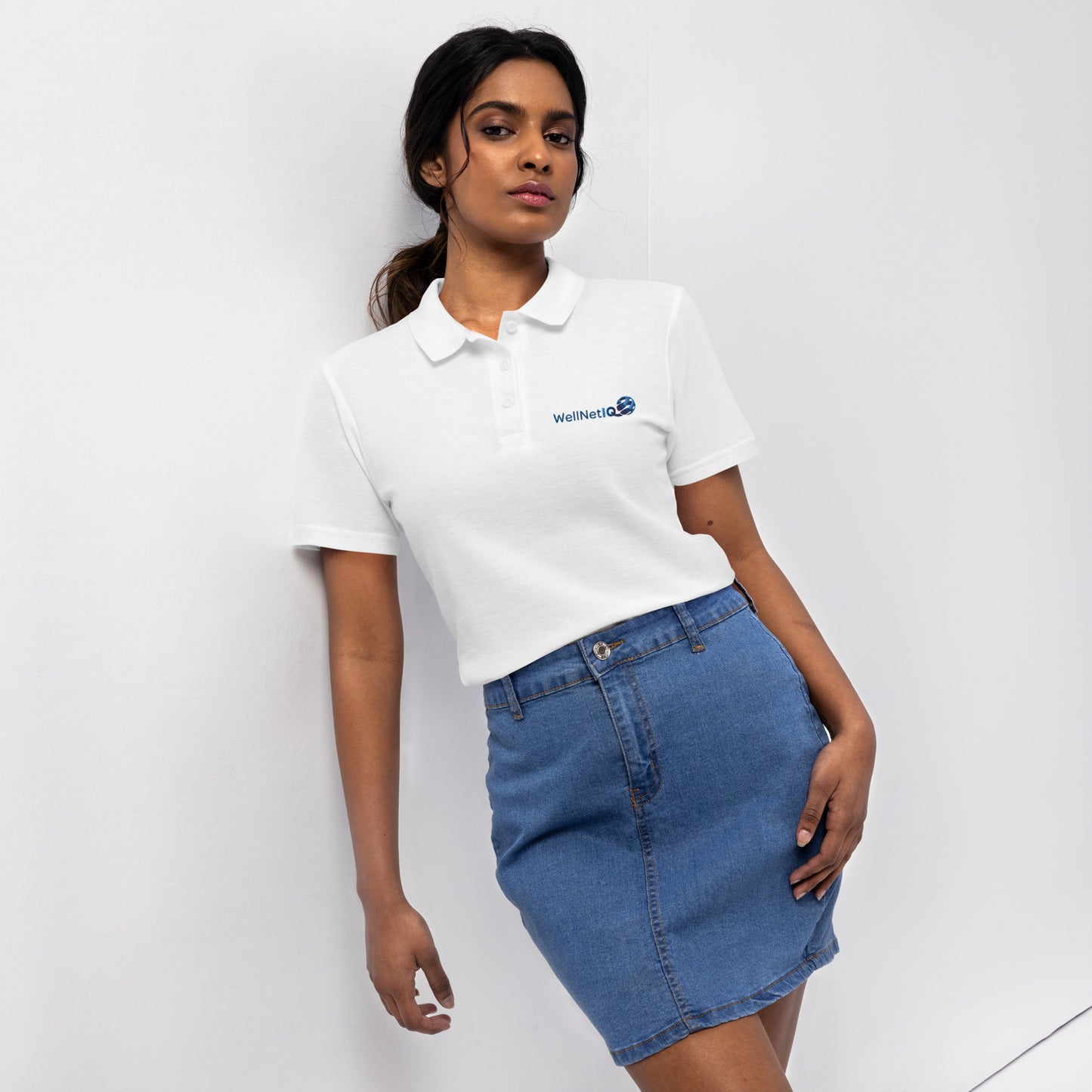 WellNetIQ Poloshirt für Damen